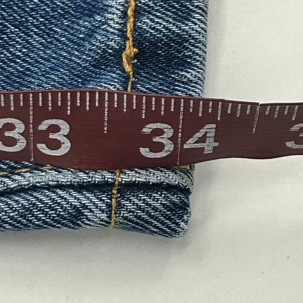 Levi's 517 Bootcut Jeans Mens 31x34 Blue Medium Wash Cotton Denim Cowboy NEW
